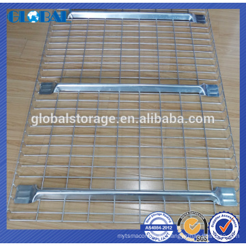 Decking galvanizado de alta calidad de la malla de alambre para el estante de la plataforma